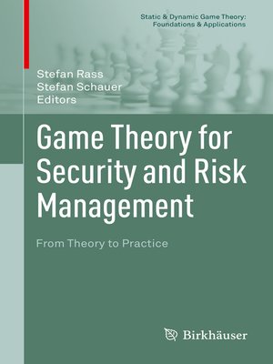 cover image of Game Theory for Security and Risk Management